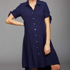 Pietro Brunelli maternity high low small navy